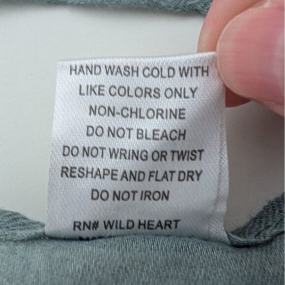 Woven Heart Floral Duster Kimono Womens One Size Blue Fringe Lightweight Boho - Picture 7 of 11